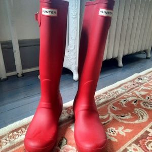 Womens Hunter tall rain boots